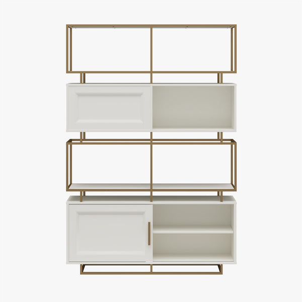 ameriwood home CosmoLiving Goldie Modern Bookcase Room Divider