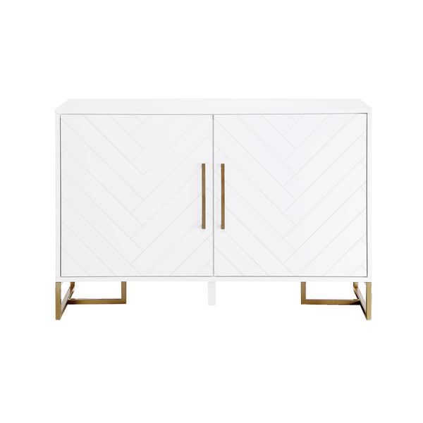 ameriwood home CosmoLiving Herringbone Console Unit