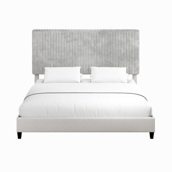 ameriwood home CosmoLiving Mondo Upholstered Platform Bed