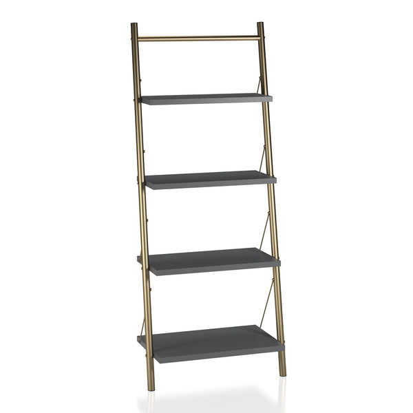 Ameriwood Home CosmoLiving Nova 4 Shelf Ladder Bookcase