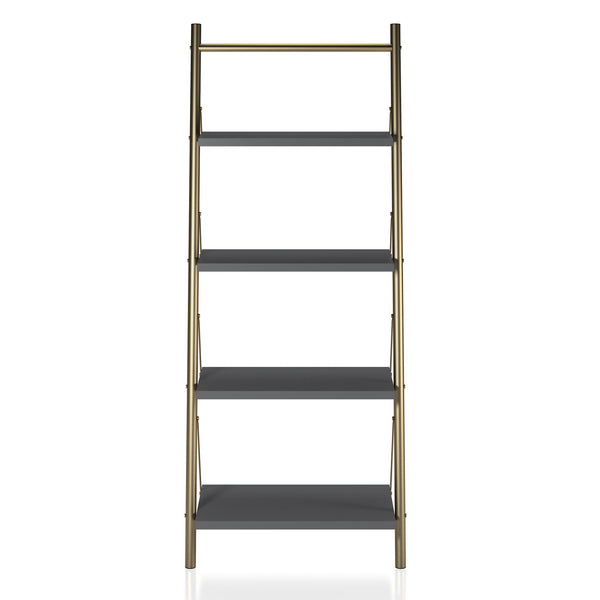 ameriwood home CosmoLiving Nova 4 Shelf Ladder Bookcase