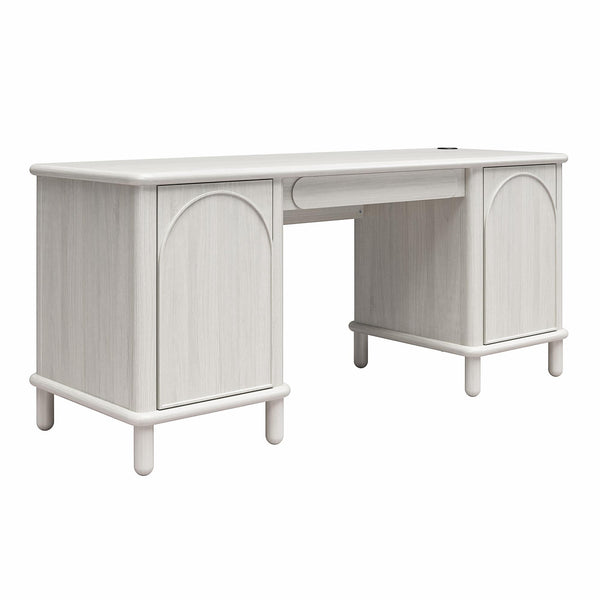 ameriwood home CosmoLiving Selena Double Pedestal Desk