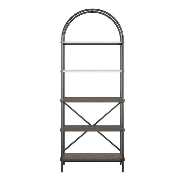 ameriwood home CosmoLiving Vivinne 5 Shelf Bookcase