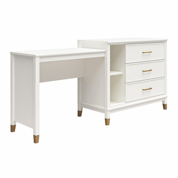 Ameriwood Home CosmoLiving Westerleigh 3-in-1 Media Dresser