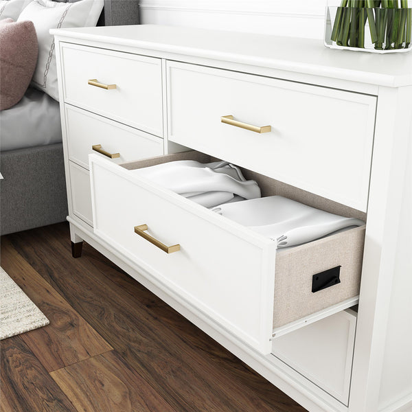 Ameriwood Home CosmoLiving Westerleigh 6 Drawer Dresser