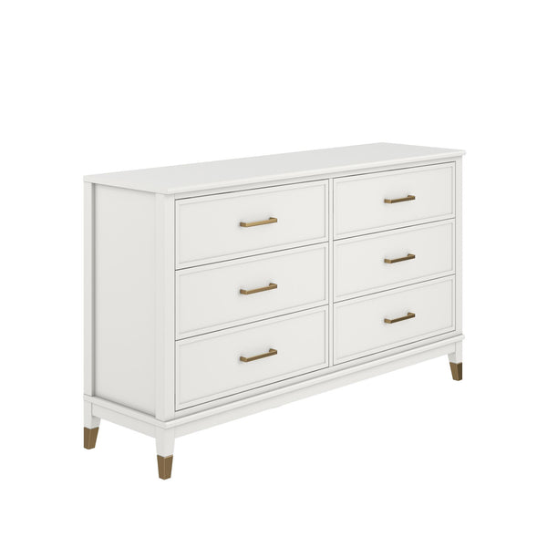 Ameriwood Home CosmoLiving Westerleigh 6 Drawer Dresser