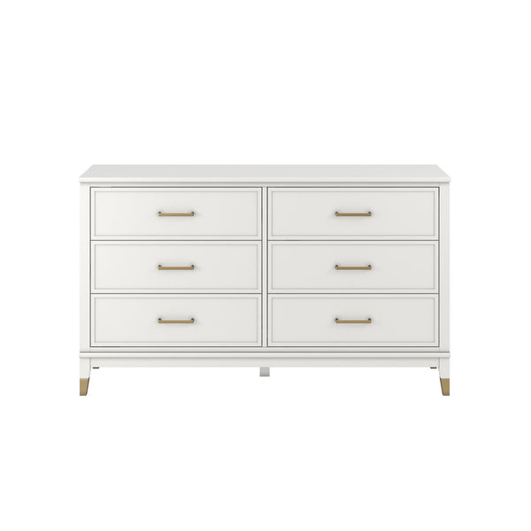 ameriwood home CosmoLiving Westerleigh 6 Drawer Dresser