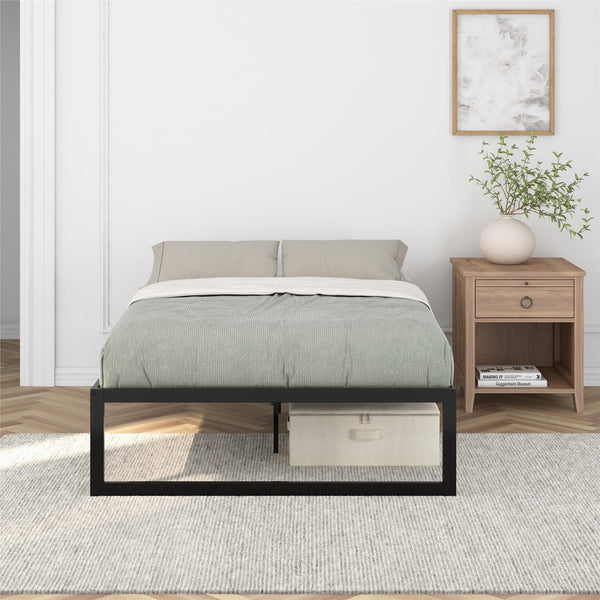 Ameriwood Home DHP Avey Modern Metal Platform Bed Frame