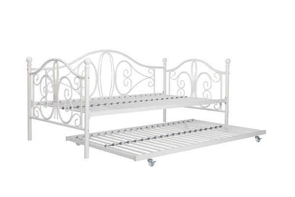 ameriwood home DHP Bombay Twin Metal Daybed and Trundle