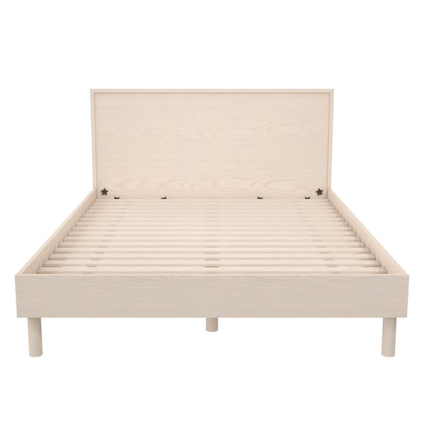 Ameriwood Home DHP Cologne Wood Bed Frame With Wood Headboard