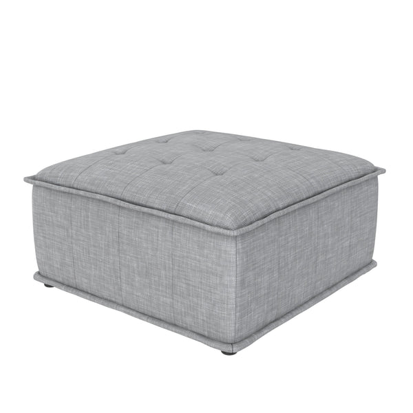 Ameriwood Home DHP Darcy Armless Ottoman For Modular Sectional Sofa
