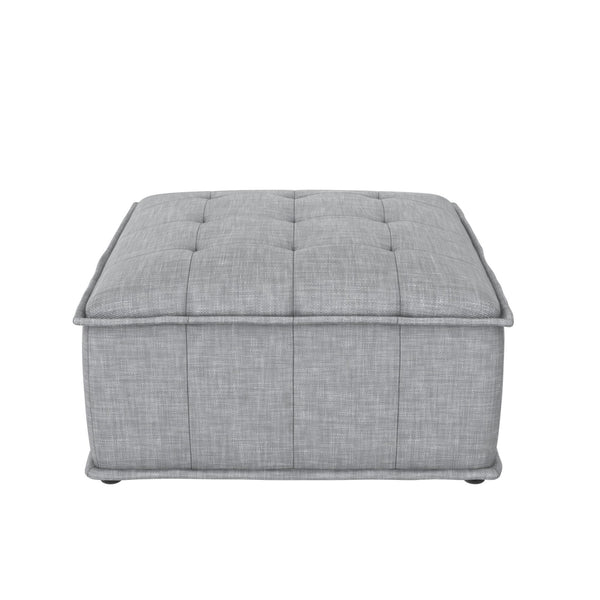 ameriwood home DHP Darcy Armless Ottoman for Modular Sectional Sofa
