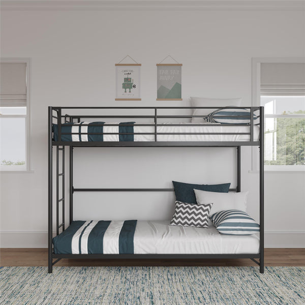 Ameriwood Home DHP Daven Easy Assembly Kids Metal Bunk Bed