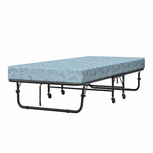 Ameriwood Home DHP Folding Cot Guest Bed With 4" Mattress