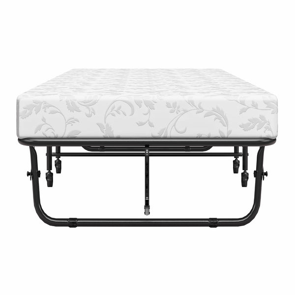 Ameriwood Home DHP Folding Cot Guest Bed With 5" Mattress