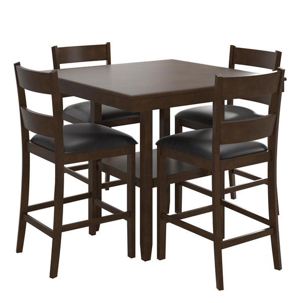 ameriwood home DHP Jerrie 5-Piece Counter Height Dining Set