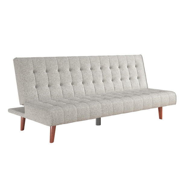 Ameriwood Home DHP Keiran Armless Mid-Century Futon Sofa Bed