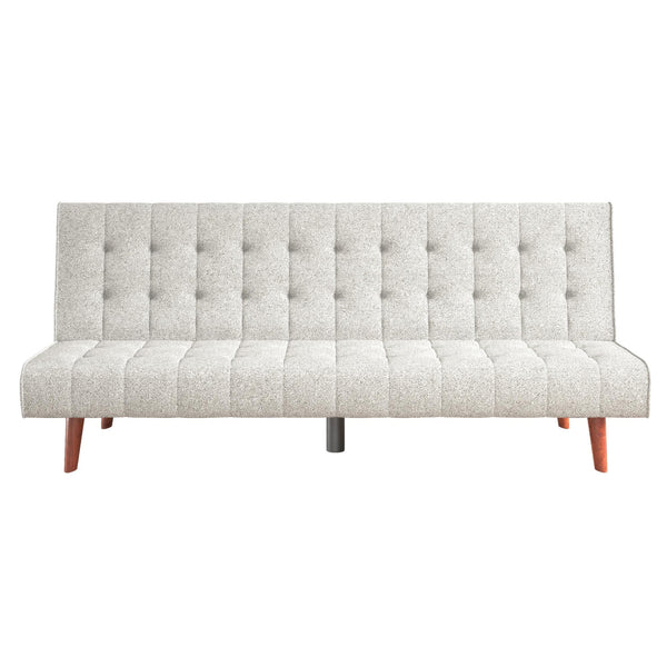 Ameriwood Home DHP Keiran Armless Mid-Century Futon Sofa Bed