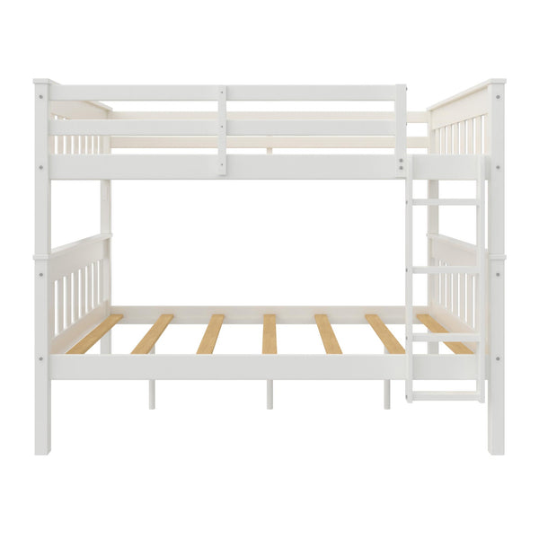 ameriwood home DHP Moon Kids' Wood Bunk Bed with USB