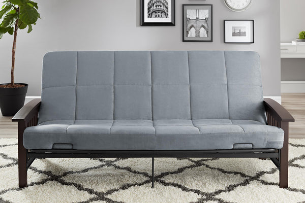 Ameriwood Home DHP Neo Mission Futon Set With Wood Frame And Mattress