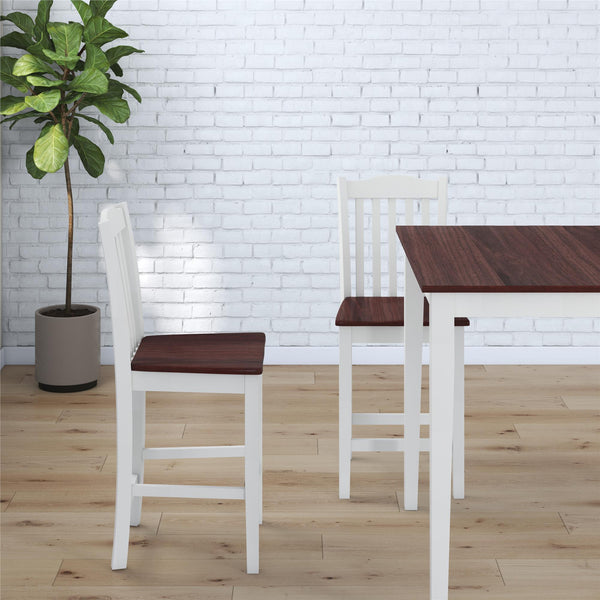 Ameriwood Home DHP Shiloh 3-Piece Counter Height Dining Set