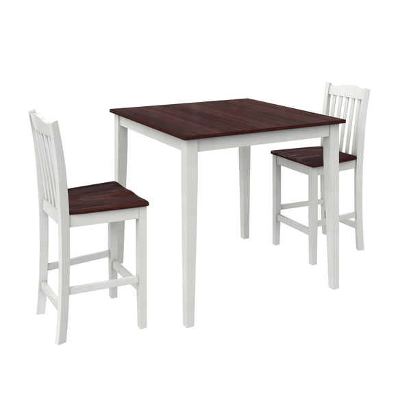 ameriwood home DHP Shiloh 3-Piece Counter Height Dining Set