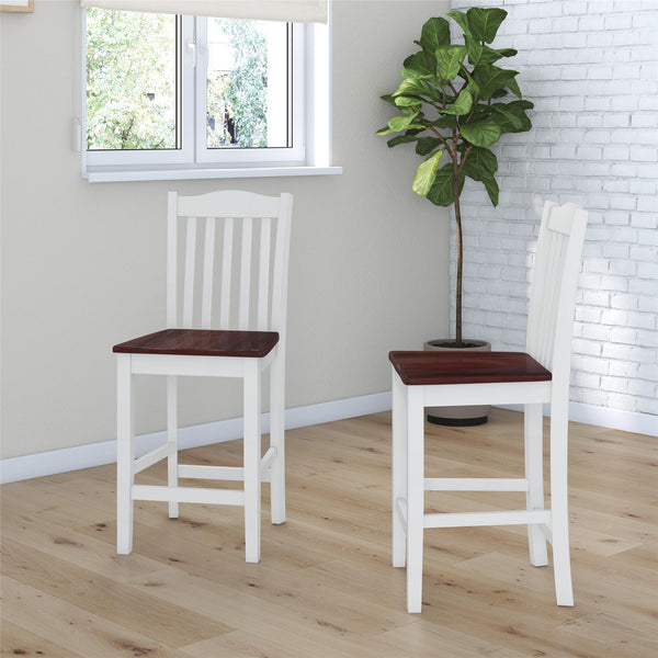 Ameriwood Home DHP Shiloh Counter Height Stools Set Of 2