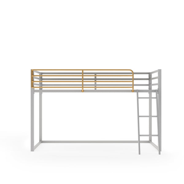 ameriwood home Little Seeds Monarch Hill Haven Twin Metal Junior Loft Bed