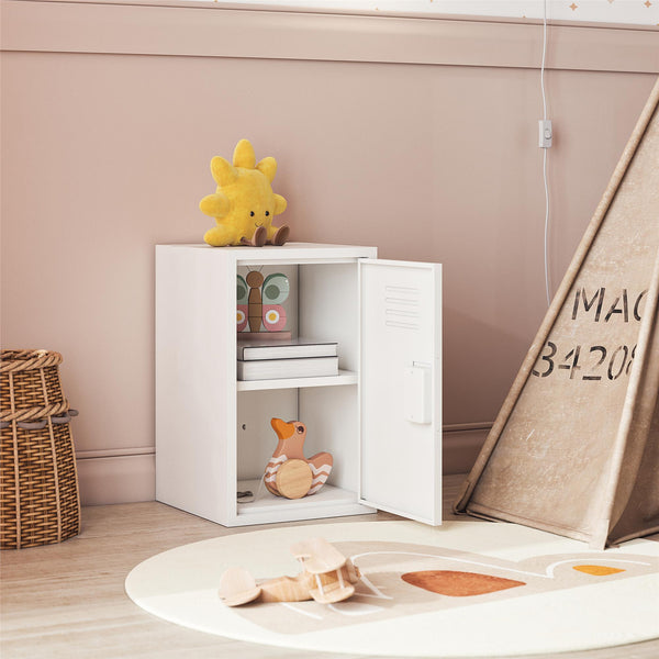 Ameriwood Home Max & Finn Casey Kids Stackable Mini Metal Storage Locker