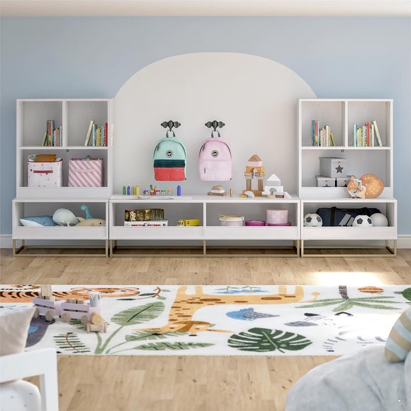 Ameriwood Home Max & Finn Charlie 3-Piece Storage Unit