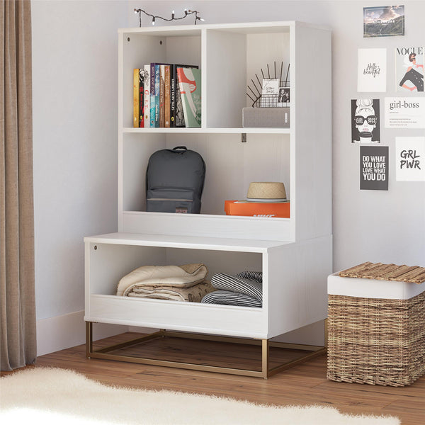 Ameriwood Home Max & Finn Charlie Toy Storage Organizer & Bookcase