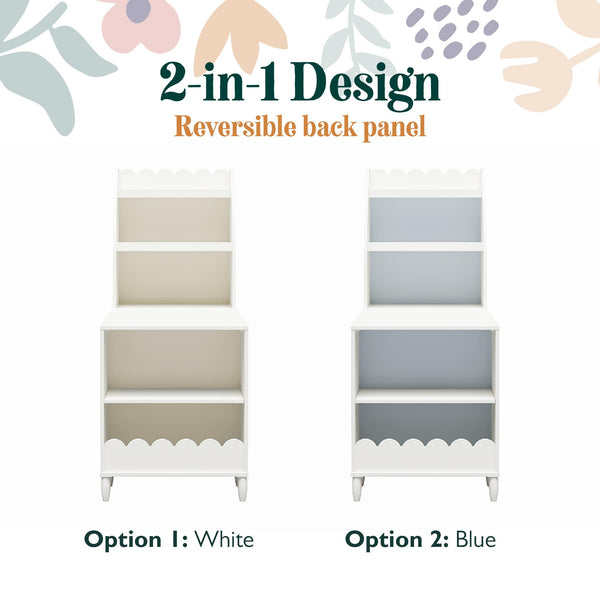 Ameriwood Home Max & Finn Cloud Kids' Desk With Shelves