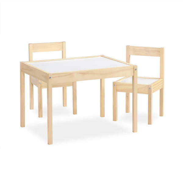 ameriwood home Max & Finn Hunter 3-Piece Kiddy Table & Chair Kids Set