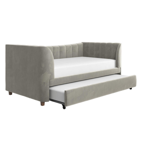 Ameriwood Home Max & Finn Valentina Upholstered Daybed And Trundle