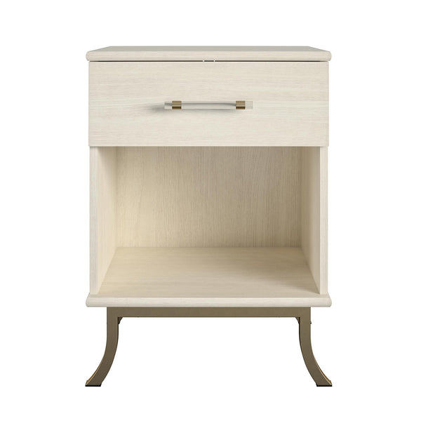 Ameriwood Home Monarch Hill Clementine White Nightstand