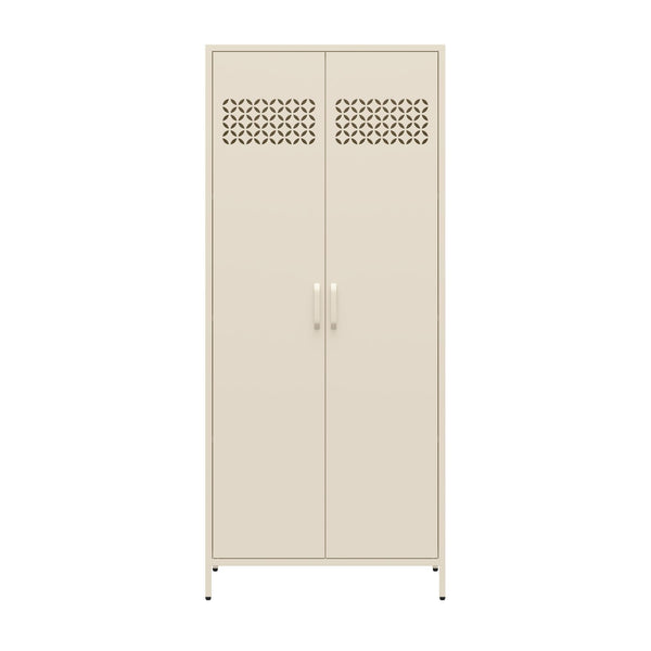 ameriwood home Mr. Kate Annie Tall Metal 2 Door Cabinet