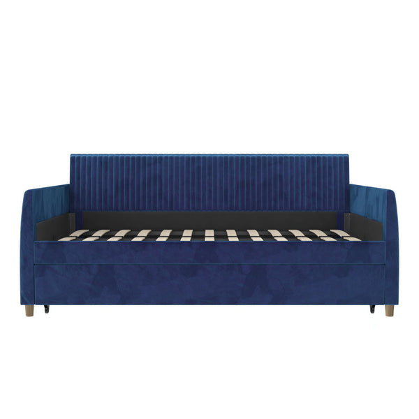 ameriwood home Mr. Kate Daphne Upholstered Daybed with Trundle