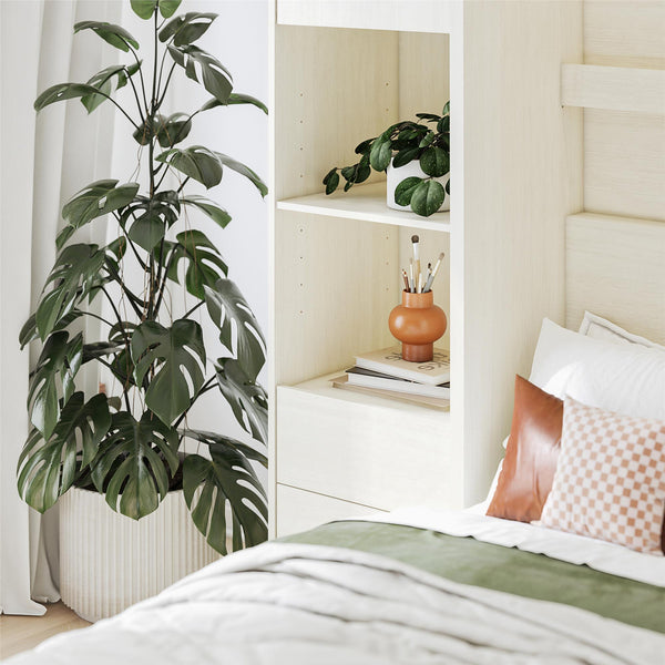 Ameriwood Home Mr. Kate Greenwich Armoire Cabinet With Open Closed Storage