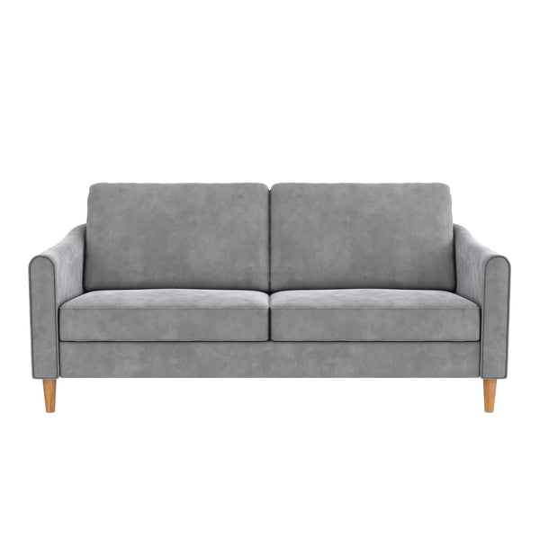 ameriwood home Mr. Kate Moon 73.5" Upholstered Sofa with Curved Back