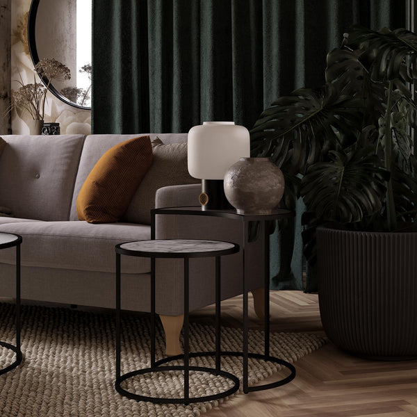 Ameriwood Home Mr. Kate Moon Phases Nesting End Tables