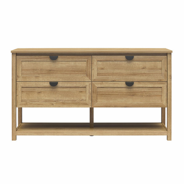 Ameriwood Home Mr. Kate Primrose Wide 4 Drawer Dresser