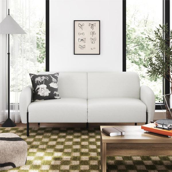 Ameriwood Home Mr. Kate Roxanne 73.5" Upholstered Sofa