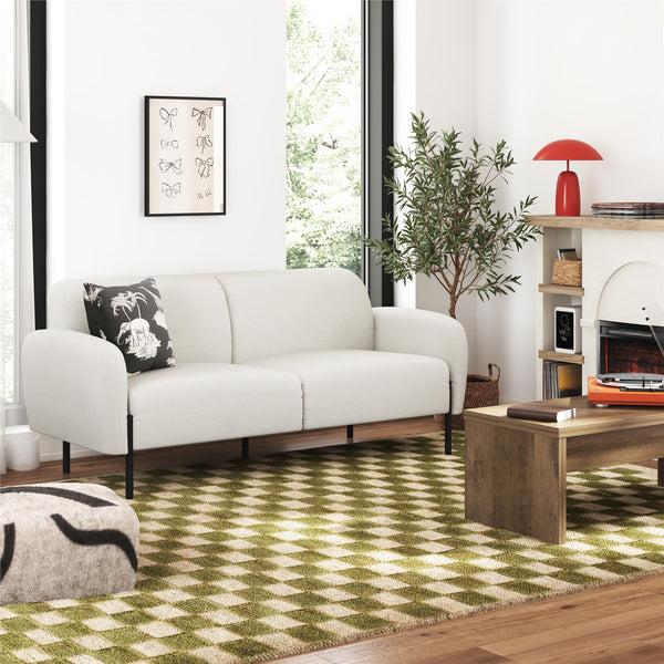 Ameriwood Home Mr. Kate Roxanne 73.5" Upholstered Sofa