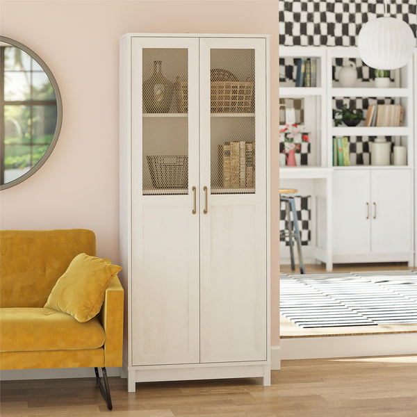 Ameriwood Home Mr. Kate Tess 2-Door Wide Storage Cabinet