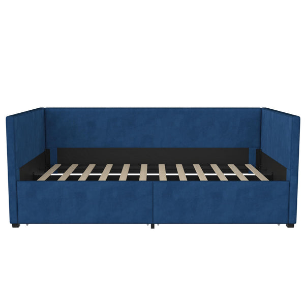 ameriwood home Novogratz Arliss Modern Tuxedo Daybed with Storage