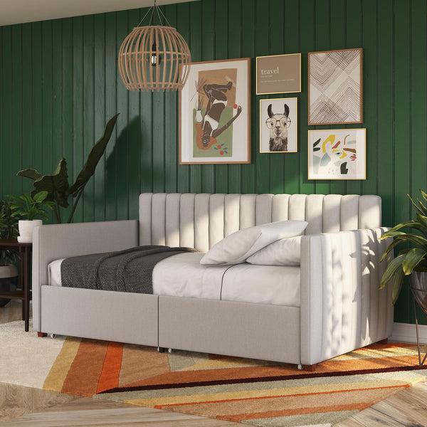 Ameriwood Home Novogratz Brittany Daybed With Storage Drawers
