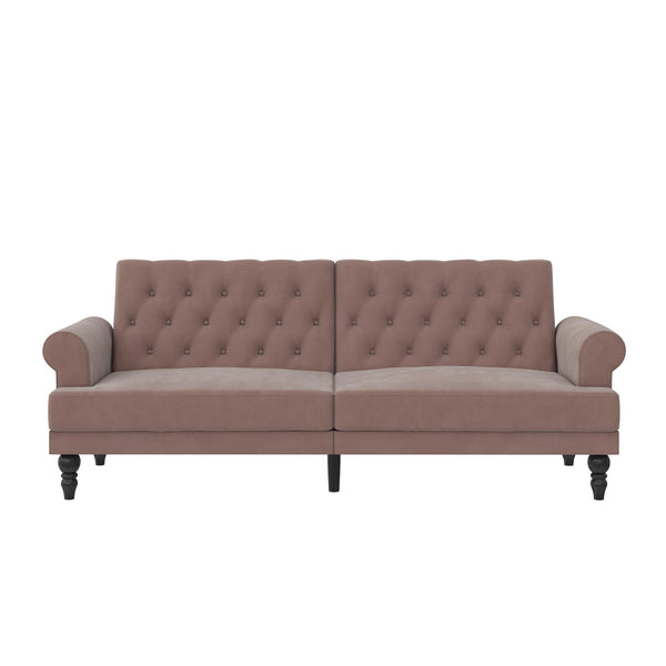 ameriwood home Novogratz Cassidy Upholstered Futon Sofa Bed
