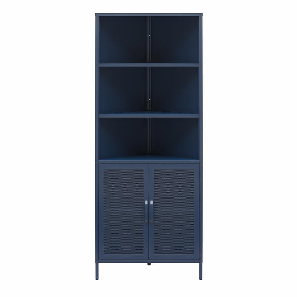 ameriwood home Novogratz Channing Corner Storage Cabinet with 2 Doors