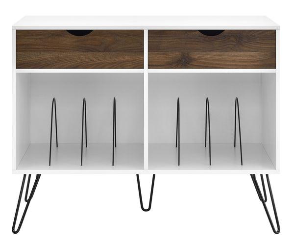 ameriwood home Novogratz Concord Turntable Stand with Drawers