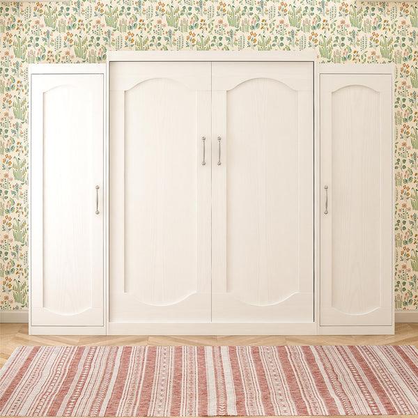 Ameriwood Home Novogratz Her Majesty Murphy Bed With Cabinets Queen Size